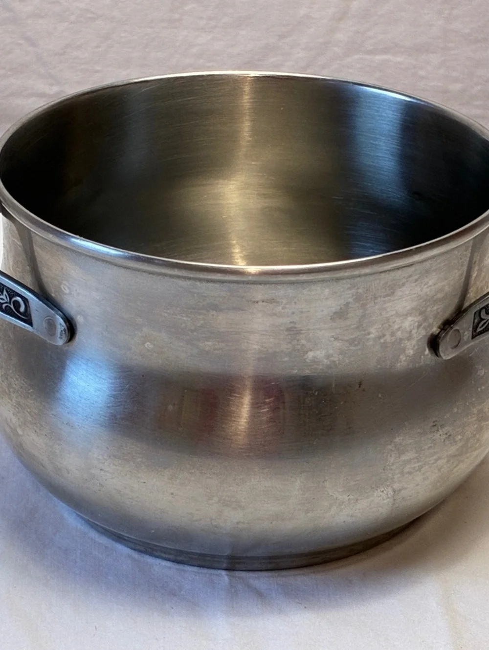 Monterey Stainless Steel Serving Bowl with Decorative Handles 6